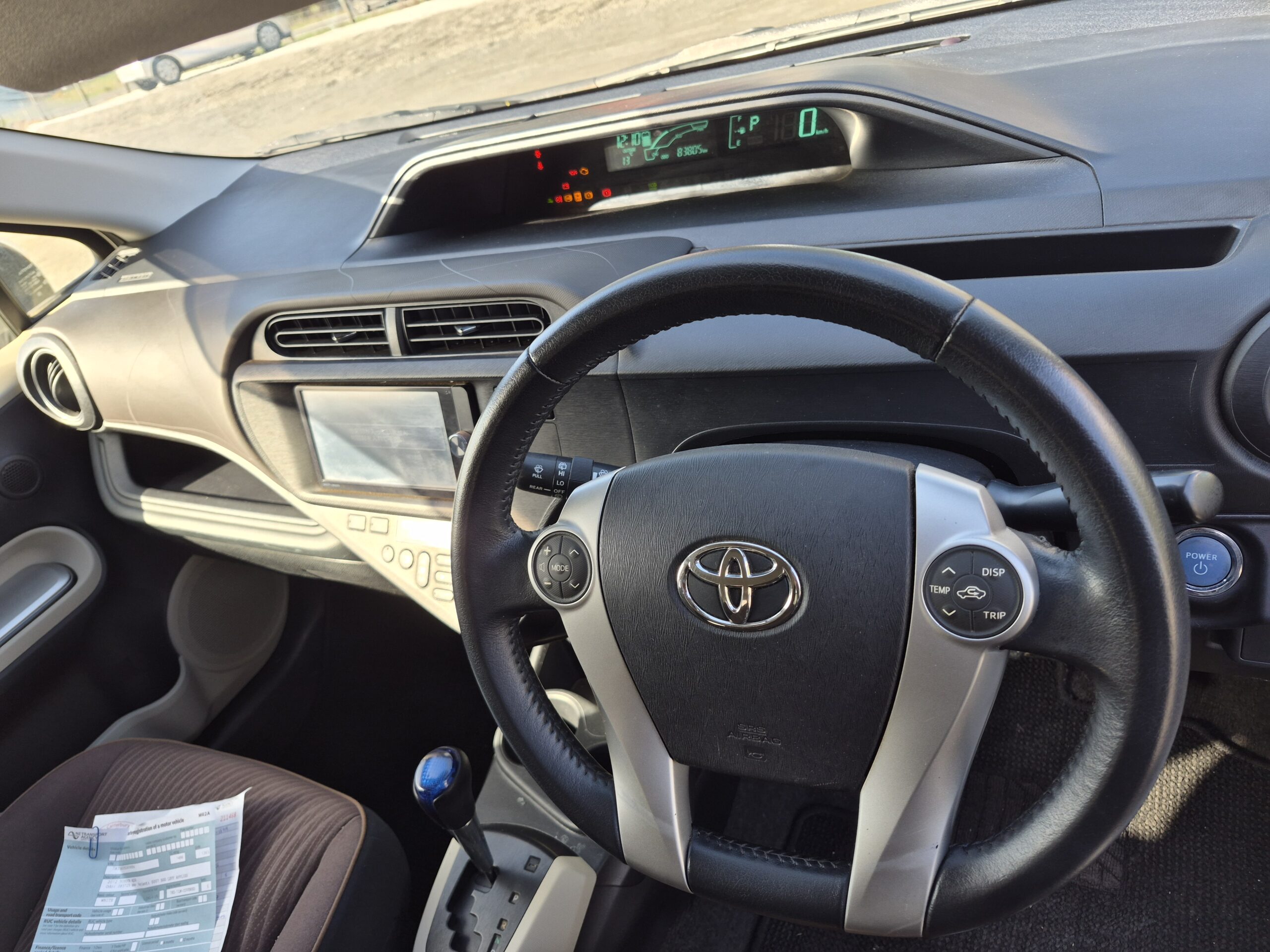 
								2012 Toyota Aqua Hybrid/ Fresh Import/ Reverse Camera/ Mag wheels /Price :$8999 +ORC full									